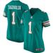 Women's Nike Tua Tagovailoa Aqua Miami Dolphins Alternate Game Jersey