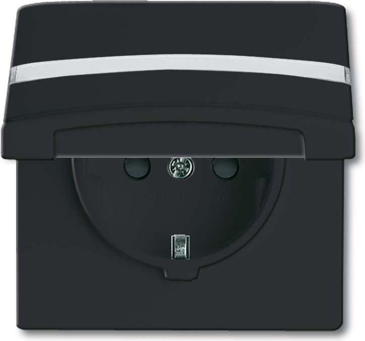 Busch-Jaeger Schuko-Steckdoseneinsatz 20 EUGKBN-35-101 2CKA002064A0302 Image