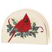 Lenox Winter Greetings Napkin Holder in Green/Red/White | 6 H x 1.5 W x 6 D in | Wayfair 870604