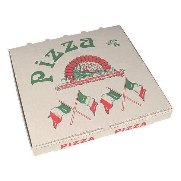 Papstar Pizzakartons, 50 Stück weiß, 33x4x33 cm Image
