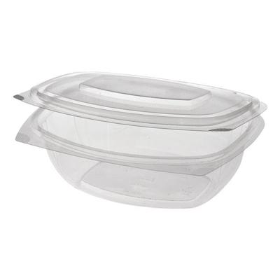 Papstar Einweg-Salatschalen »pure« 375 ml, 50 Stück transparent, 16.1x4.8x13.2 cm