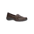 Women's Cinnamon Slip On by Easy Street in Brown Croco (Size 8 M)