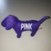 Pink Victoria's Secret Accessories | New Collectible Vs Pink Royal Purple Dog | Color: Purple/White | Size: Os