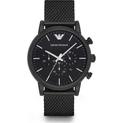 Emporio Armani - Chronograph Edelstahl Herrenuhren 1 ct Herren