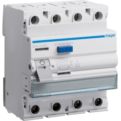 Hager FI-Schutzschalter 4p.40A 300mA Image