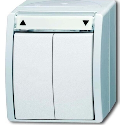 Busch-Jaeger Jalousietaster 2621/4 W-54 2CKA001442A0474 Image