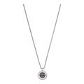 Emporio Armani Necklace for Men , Length: 525mm, Size Pendant: 20x20x3mm Silver Stainless Steel Necklace, EGS2725040