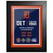 Detroit Tigers 4-Time World Series Champions 18'' x 14'' Empire Framed Art