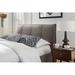 Red Barrel Studio® Hanh Panel Headboard Upholstered/Linen in Gray | 48 H x 87 W x 7 D in | Wayfair E20E7ECD23194330943BCC7196CE0DF4