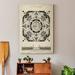 World Menagerie Garden Parterre VIII - Wrapped Canvas Print Canvas, Solid Wood in Gray/White | 27 H x 18 W x 1 D in | Wayfair