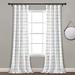 Willa Arlo™ Interiors Apollo Striped Semi-Sheer Curtain Panels Metal | 84 H in | Wayfair 192D795B460044219734450417C3599D
