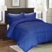 Latitude Run® Reversible Comforter Set Down/Cotton in Blue | King | Wayfair E157FEFCA6834770B008AFA316A29B69