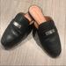 Coach Shoes | Coach Black Leather Loafers, Us Size 5.5 | Color: Black | Size: 5.5