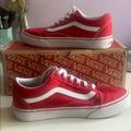 Vans Shoes | Brand New Red Vans | Color: Red | Size: 7.5