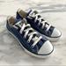 Converse Shoes | Kids Navy Blue Converse Allstars | Color: Blue/White | Size: 1