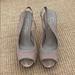 Jessica Simpson Shoes | Jessica Simpson Suede Heals | Color: Cream/Tan | Size: 8.5