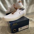 Polo By Ralph Lauren Shoes | New Polo Ralph Lauren Shoes Size 11.5 | Color: White | Size: 11.5