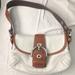 Coach Bags | Coach Vintage Purse | Color: Tan/White | Size: Os