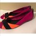Jessica Simpson Shoes | Jessica Simpson Neon Colorblock Shoes Open Toe | Color: Orange/Pink | Size: 6.5