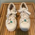 Converse Shoes | Girls Converse All Stars Tennis Shoe | Color: White | Size: Girls 3 ( Large)