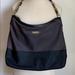 Kate Spade Bags | Kate Spade Patent Leather Colorblock Shoulder Bag | Color: Black/Gray | Size: 14” Across, 10.5” High