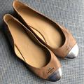 Coach Shoes | Coach Chelsea Tan Leather Ballet Flats | Color: Tan | Size: 7