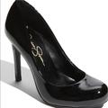 Jessica Simpson Shoes | Jessica Simpson Patent Leather Pumps | Color: Black | Size: 8.5