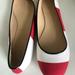 J. Crew Shoes | J. Crew Red&White Striped Flats Size 8 | Color: Red/White | Size: 8