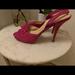 Kate Spade Shoes | Kate Spade Hot Pink 3” Heels Size 40.5 | Color: Pink | Size: 9.5