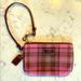 Coach Bags | Coach Wristlet Purse | Color: Black/Pink | Size: 6”X 4”