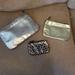 Victoria's Secret Bags | New Victoria's Secret Set Of 3 Cosmetic Bags | Color: Gold/Silver | Size: No