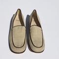 Coach Shoes | Coach Cream Canvas Loafers | Color: Brown/Cream | Size: 8.5