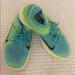 Nike Shoes | Nike Free 4.0 Flyknit Shoes Size 8 | Color: Green/Yellow | Size: 8