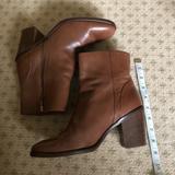J. Crew Shoes | J.Crew Wyatt Leather Boots Sz. 8 | Color: Brown/Tan | Size: 8