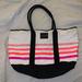 Victoria's Secret Bags | Large Victoria Secret Beach Bag | Color: Black/White | Size: Os