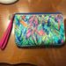 Lilly Pulitzer Bags | Lilly Pulitzer Wristlet | Color: Blue/Green | Size: Os