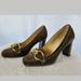 Coach Shoes | Coach Krystle High Heels Pumps Made In Italy Brown | Color: Brown | Size: 5.5