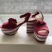 Anthropologie Shoes | New: Anthropologie Pink & White Platform Sandals | Color: Pink | Size: 6