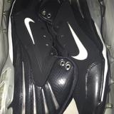 Nike Shoes | Nike Air Zoom Assassin Td Football Cleats Black 14 | Color: Black/Silver | Size: 14
