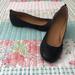 J. Crew Shoes | J.Crew Black Leather Ballet Flats | Color: Black | Size: 7.5