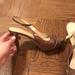 Kate Spade Shoes | Kate Spade Taupe Leather Sandals | Color: Brown/Tan | Size: 7.5