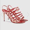 Gucci Shoes | Gucci “Aneta” Sandal | Color: Pink/Red | Size: 9.5