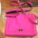 J. Crew Bags | Hot Pink Leather Jcrew Crossbody Handbag | Color: Pink | Size: Os