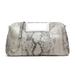 Michael Kors Bags | Michael Kors Berkley Large Embossed Leather Clutch | Color: Gray/Silver | Size: Os