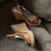 Jessica Simpson Shoes | Jessica Simpson Wedges | Color: Brown | Size: 7.5