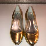 Jessica Simpson Shoes | Jessica Simpson Yellow Gold Flats | Color: Gold/Yellow | Size: 7.5