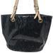 Michael Kors Bags | Michael Kors Black Cream Patent Leather Tote Bag | Color: Black/Cream | Size: Os