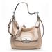 Coach Bags | Coach Metallic Leather Kristin Bag | Color: Cream/Gold | Size: Os