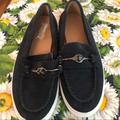 Coach Shoes | Coach Suede Loafers 5.5 | Color: Blue | Size: 5.5