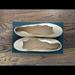 J. Crew Shoes | J. Crew Cream Leather Flats Size 9 | Color: Cream/Tan | Size: 9